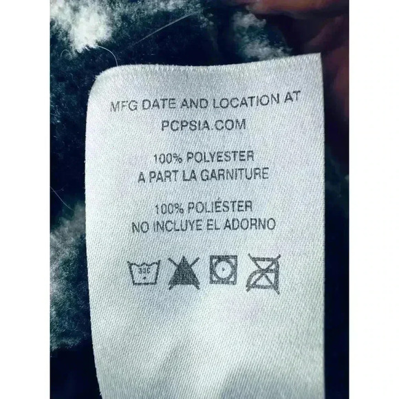 Patagonia Synchilla Fleece Rare Fish Ikat Print Pullover Women’s Size M - Picture 7 of 8